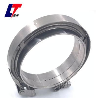 Stainless Steel 2&quot; 2.5&quot; 3&quot; 3.5&quot; 4&quot; 5&quot; 6&quot; Inch V Band Turbo Exhaust Downpipe Clamp with Flange