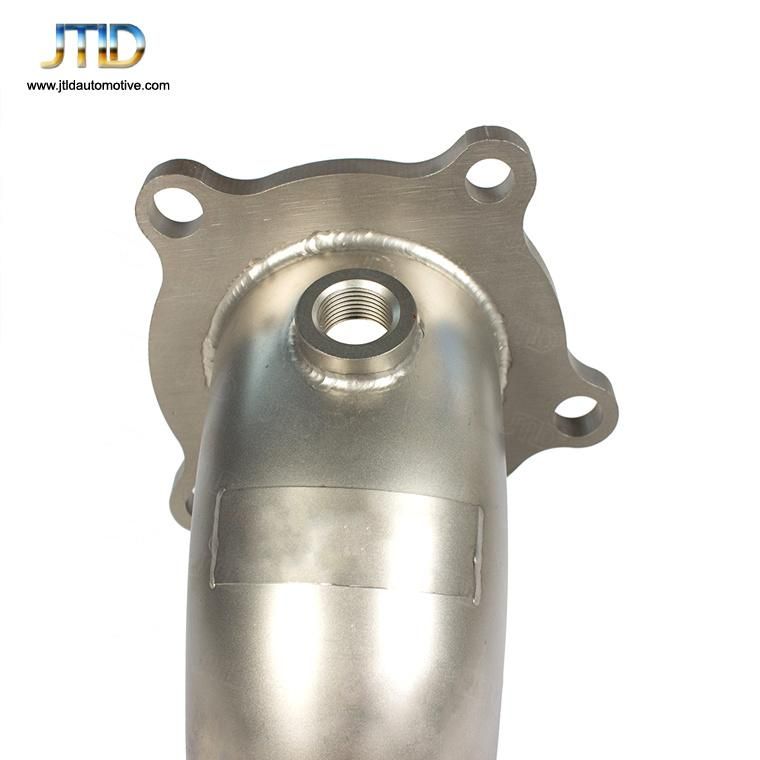 Heatshield Exhaust Downpipe with High Flow Cat for Cadillac CT6 2.0