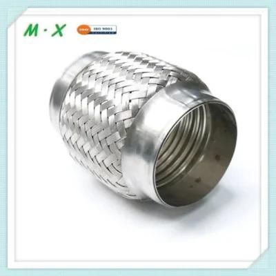 Stainless Steel Exhaust Braided Flexible Corrugated Pipe/ Exhaust Bellows/ Flex Hose