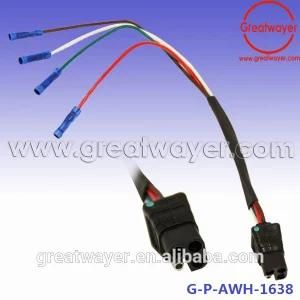 10AWG Pipe Insulation Terminal 4pin Trailer Wire Harness for Wagon