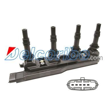 Ignition Coil 09119567 90536194 1208008 9119567 for Opel