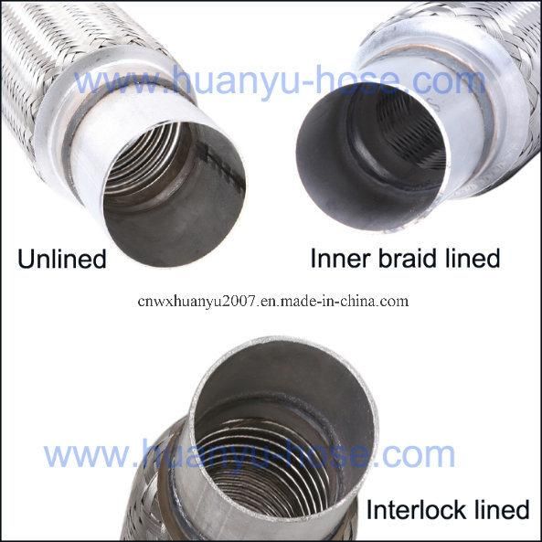 2*8*12 Inch with Nipple Exhaust Flexible Pipe