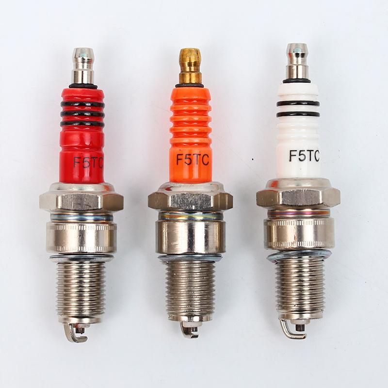 Car Auto Replacement Parts High Performance 3-Electrode Motorcycle Spark Plug