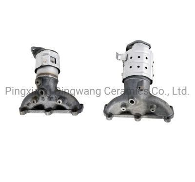 Hot Sale Exhaust Manifold Catalytic Converter for Hyundai New Santa Fe