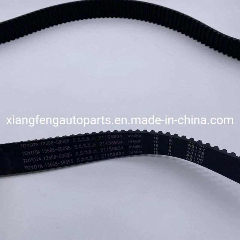 Automobile Reinforced Japan Timing Belt for Toyota Lexus 13568-59095 211s8m34