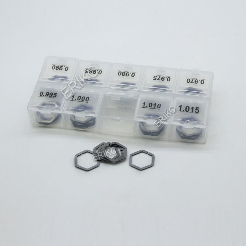 50PCS Common Rail Piezo Fuel Injector Adjustment Gaskets Washer Shim Size 0.970-1.015mm for Siemens Injectors