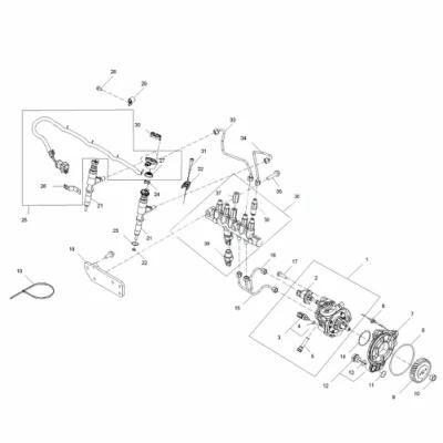 Re560091 Control Valve 4045hfg82 Re532250 Overhaul Kit Supply Dz111137