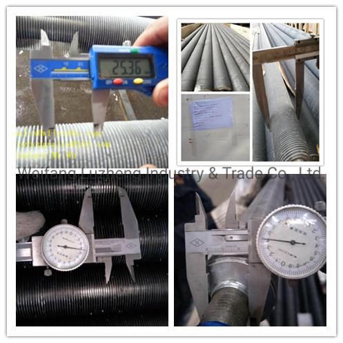 Aluminum G Type Fin Tube, Cooling Fin Pipe Embedded for Air Heat Exchanger