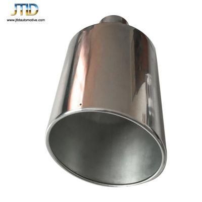 Universal 409 Silver Angle Cut Trucks Exhaust Stacks Diesel Exhaust Tips