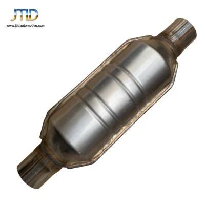 Racing Sport Stainless Steel 2 Inch Inlet/Outlet 15in Length Universal Catalytic Converters Catalytic