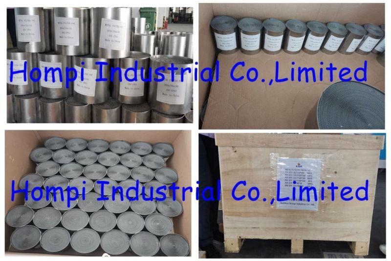 DPF Doc Metal Honeycomb Substrate Catalytic Converters Metal Filter Catalyst for Diesel Engine Exhaust Purification System