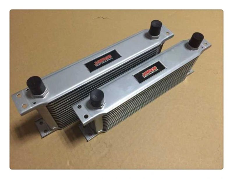 Aluminum Mocal Type Silver Oil Cooler 13 Row 16 Row with an Fittings