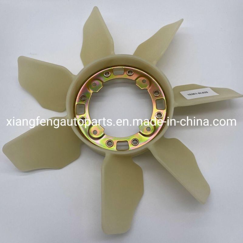 Plastic Cooling Fan Blade 16361-0L020 for Toyota Hilux 1kd 2kd