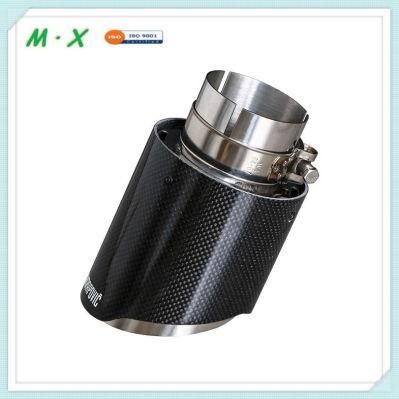 Hot Sales Auto Carbon Fiber Black Tailpipe Exhaust Tips for Cars Muffler Pipe Tip