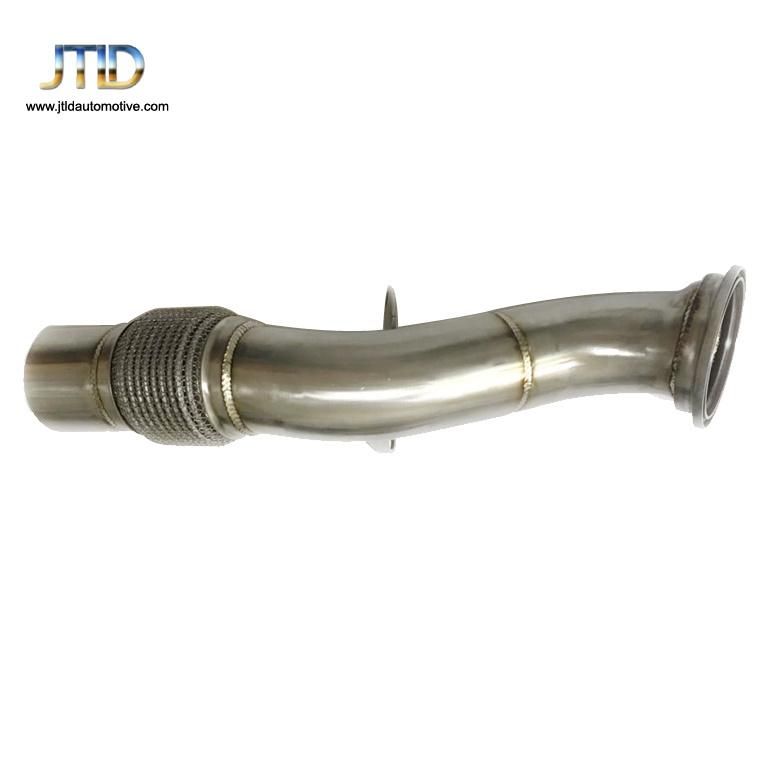 304 Stainless Steel Exhaust Pipe Catless Exhaust Downpipe for BMW B48 F30