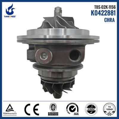 Turbocharger cartridge for Mazda 3 2.3 MZR DISI 260 HP K0422881 K0422-881 turbo