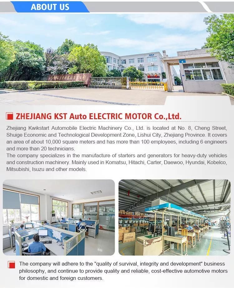 Auto Parts Starter Motor Excavator Starter Car Starter S3l2 M1t68281
