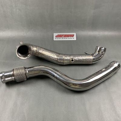 Exhaust Downpipe for Benz A45 Amg Cla45 14-16 with Heat Insulation