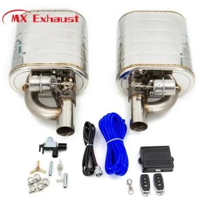 Exhaust Electric Muffler Valve Cutout Remote Control