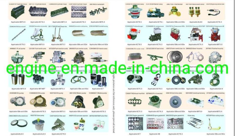 Dcec 6b5.9-C160 Engine Hx35W Turbo 2834823 2834798 4033982 2882063