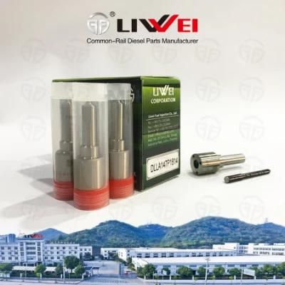 Liwei Brand Diesel Nozzle Dlla 147p 1814 Dlla 147p1814 Boc Auto Fuel System Common Rail Diesel Nozzle Dlla 147p1814 for Injector 0445120153