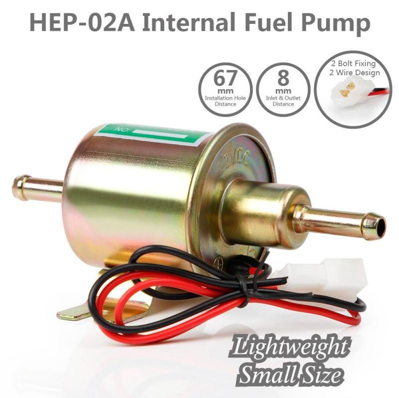 Universal 12V Electric Fuel Pump 4-7psi Low Pressure Gas Diesel Fuel Transfer Pump