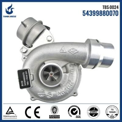 Renault Nissan BV39 KP39 K9K-Euro 4 (VTG) BV39-1867DCG426.18AVAXC 54399880070 Turbocharger