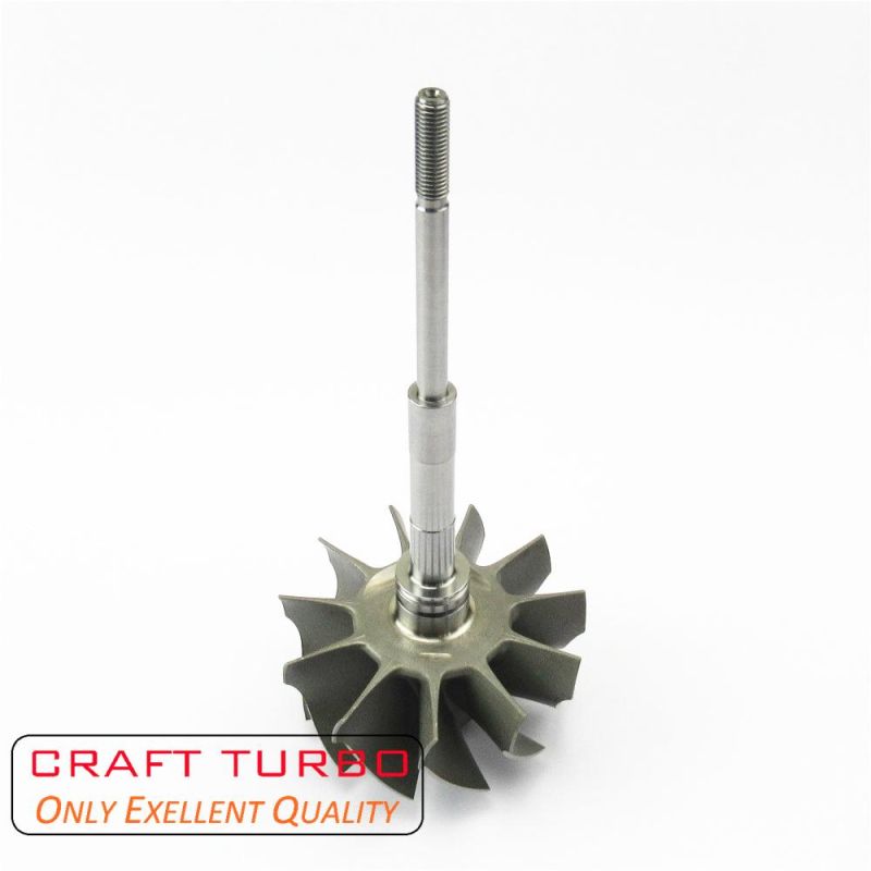 T04b/T04e/Tw41/Tw4b 407276-6/19/ 446905-2/5/7/10/ 410188-6 Turbine Shaft Wheel