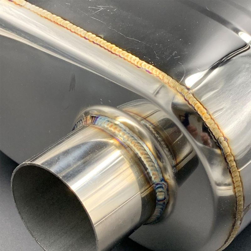 Stainless Steel Universal Vacuum Exhaust Muffler with Cutout Valve