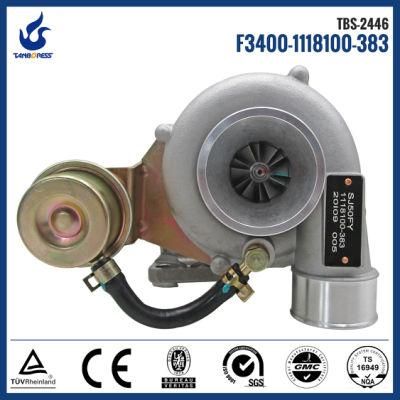 High quality Turbocharger Turbo for YUCHAI SJ50FY F3400-1118100-383 07045706