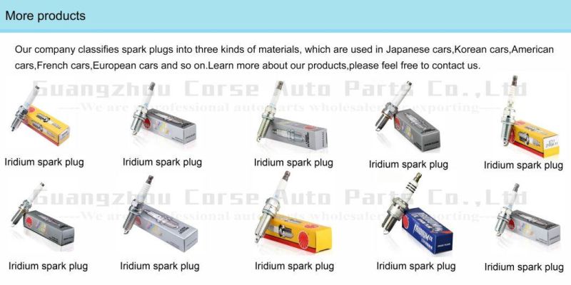 Genuine Parts OEM Pfr6n-11 3546 Laser Iridium Spark Plug for Engines