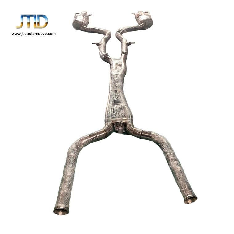 Exhaust Pipes Stainless Steel Exhaust System with Control Valve for Mercedes Benz W213 E63