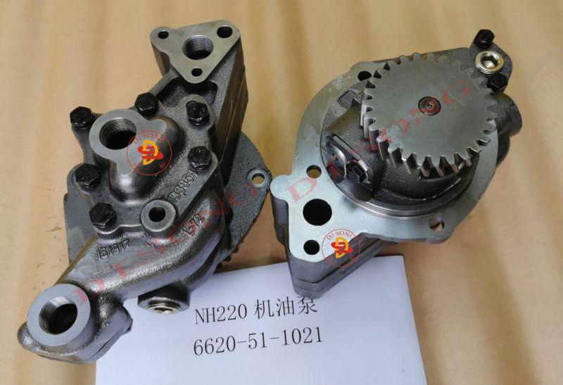 Mechanical Engine Engine Parts Oil Pump 6620-51-1021 for Nh220