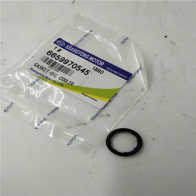 6659970545 Genuine Ssangyong Motor Spare Parts Gasket-Oil Cooler for Kyron 2007 Istana Musso Actyon Sports