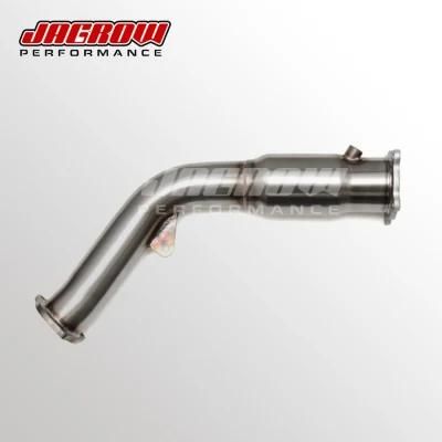 High Flow Racing Catalytic Converter for Audi A3 A4 A5 B8 2.0 Tfsi Exhaust Downpipe
