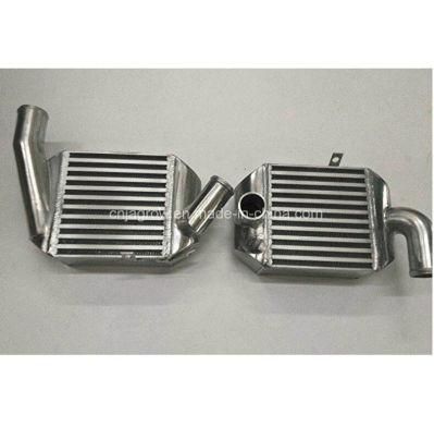 Twin Bar Plate Intercooler for 2002 Audi S4 B5 2001-2005 Audi Allroad A6 C5 2.7L