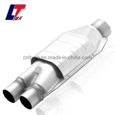 Mentor Motorcycle Universal Racing Catalytic Converter