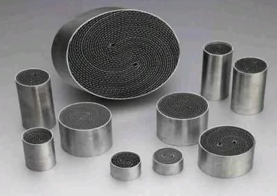 Metallic Honeycomb Substrate for Vehicle Catalytic Converters