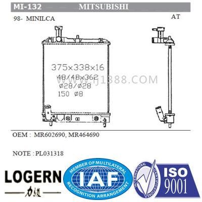 Engine Parts Aluminum Radiator for Mitsubishi Minilca&prime;98- at