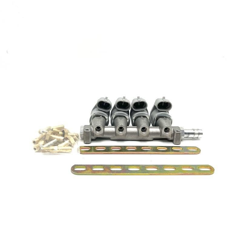 Gas Injector Nozzle CNG Injector Rail for LPG Injection Control Autogas Conversion Kit Rail De Inyectores Riel De Injection Gnv