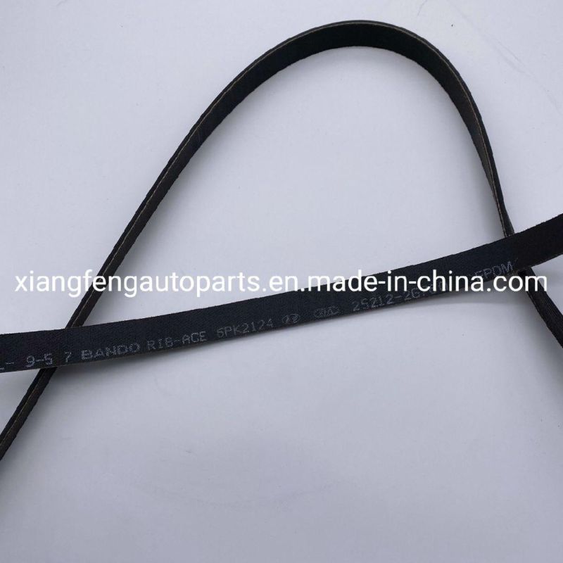 Fan Belt for Car Engine Rubber Fan Belt for Hyundai 25212-2g760 6pk2124
