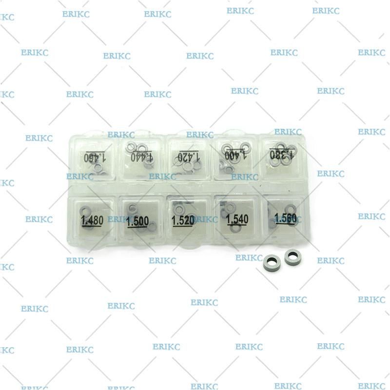 Erikc Adjusting Shim Common Rail, Bosch B13 Diesel Fuel Original Injector Shim Auto Engine Gasket 600 Pieces