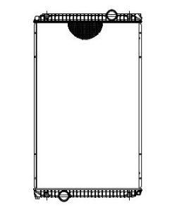 Truck Radiator Navistar International Prostar (OE#0516347001)