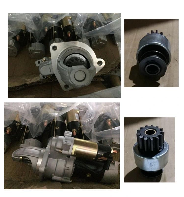 Starter Motor for Komatsu S6d105 0-23000-1231 24V 6.0kw 13t