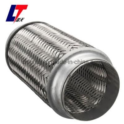3&quot;X8&quot; Auto Stainless Steel Flex Exhaust Pipe in Double Braid