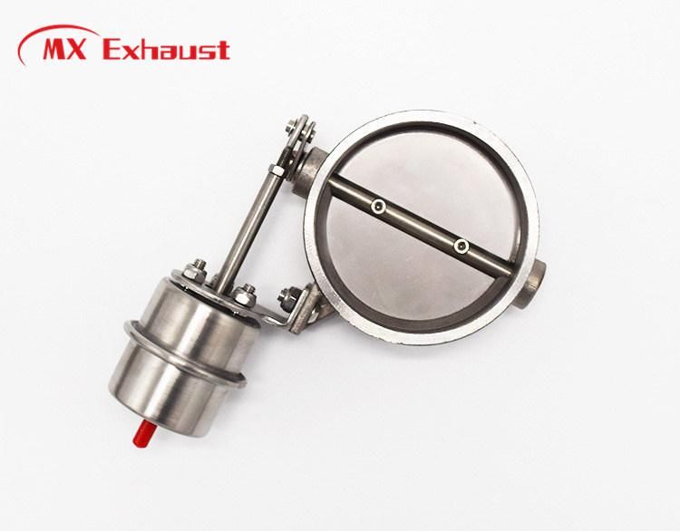 SS304 Stainless Steel Pneumatic Vacuum Valve Cutout for Universal Car Exhaust System Refit 2.5/3/3.5 Inchi
