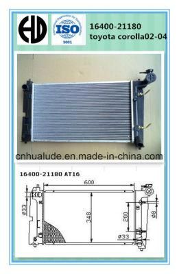 Goog Quality Aluminum Brazed Auto Radiators for Jannese Cars