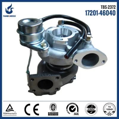 High Quality Toyota CT15B 17201-46040 Auto parts Turbocharger