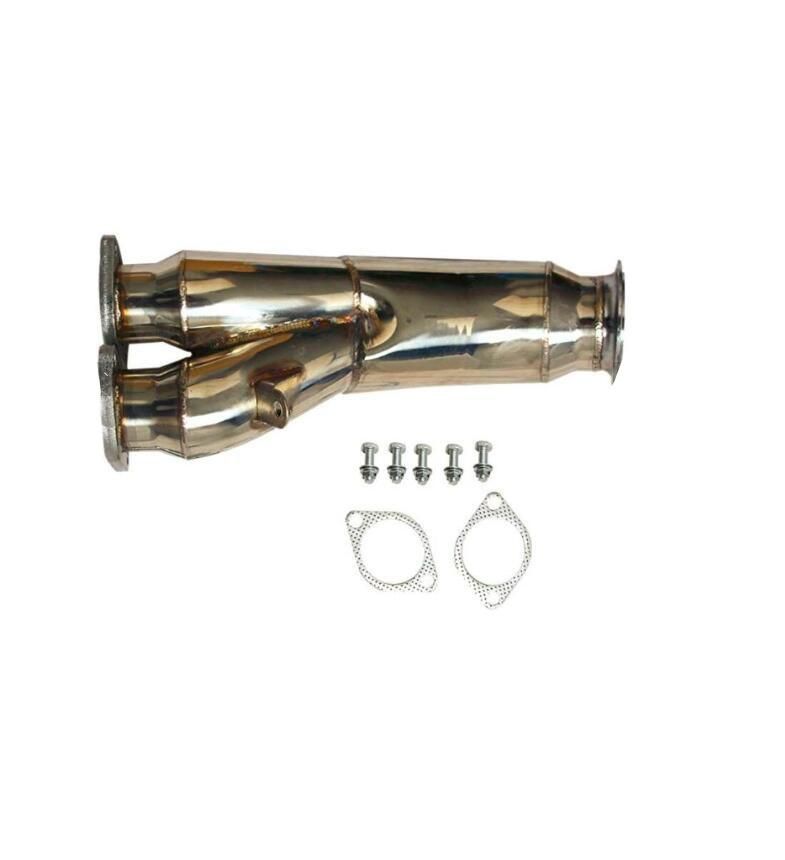 4′′ Turbo Exhaust Downpipe Polished Stainless Steel for 2011-2012 BMW E82 E83 E90 E91 E92 E93 135I 335I