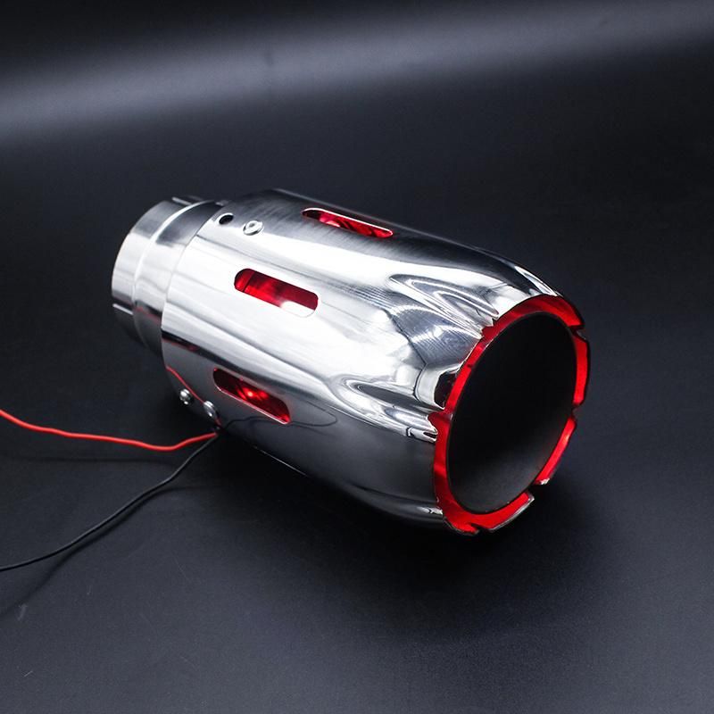 Best Selling SS304 Stainless Steel LED Lights Effect Exhaust Tips